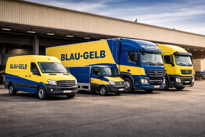 Vielseitiger Fuhrpark